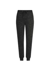 Sweathose oxmo "Sweathose OXBenita", Damen, Gr. S, N-Gr, grau (dunkelgrau melange), Obermaterial: 58% Viskose CV. 38% Polyester PES. 4% Elasthan EL., Hosen Sweathose