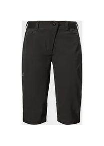 Sch&ouml;ffel 3/4-Hose SCH&Ouml;FFEL "Capri Pants Style Keitele WMS", Damen, Gr. 44, Normalgr&ouml;&szlig;en, schwarz (9990, schwarz), Oberstoff: 88% Polyester, 12% Elasthan, Hosen