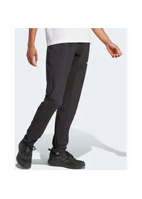 Outdoorhose Adidas TERREX "W MT ESS PANTS", Damen, Gr. L, N-Gr, schwarz, Obermaterial: 87% Polyester, 13% Elasthan, Hosen Outdoorhose