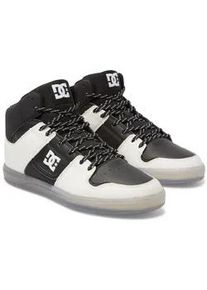 Skateschuh DC Shoes "DC Cure", Herren, Gr. 7(39), schwarz (schwarz, cream), Obermaterial:Obermaterial: Leder [Kuh] / Futter: Textil / Au&szlig;ensohle: Gummi;, Schuhe