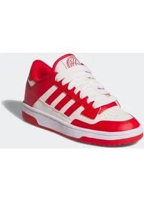 Sneaker Adidas SPORTSWEAR "RAPID COURT LOW", M&auml;dchen, Gr. 39, rot (team colleg rot, cloud wei&szlig;, ftwr wei&szlig;), Synthetik, Schuhe Sneaker, f&uuml;r Kinder & Jugendliche