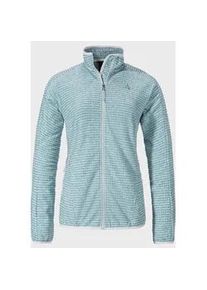 Sch&ouml;ffel Fleecejacke SCH&Ouml;FFEL "Hiking CIRC Fleece Jk Style Terxa WMS", Damen, Gr. 42, blau (8075, blau), Oberstoff: 100% Polyester, regular fit, hoch geschlossener Ausschnitt, Jacken Fleecejacke