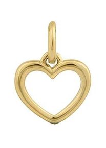 Kettenanh&auml;nger OROLINO "Gold 375 Herz-Motiv", gelb, Schmuckanh&auml;nger, Damen, one-size, Gold, 0,4 g, Kettenanh&auml;nger