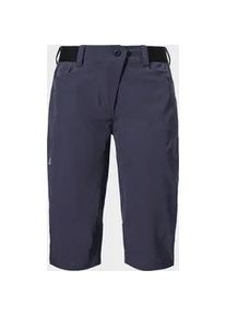 Sch&ouml;ffel 3/4-Hose SCH&Ouml;FFEL "Capri Pants Style Keitele WMS", Damen, Gr. 34, Normalgr&ouml;&szlig;en, blau (8820, blau), Oberstoff: 88% Polyester, 12% Elasthan, Hosen