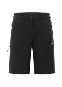 Shorts Jack Wolfskin "PICO TRAIL SHORTS W", Damen, Gr. 34, N-Gr, schwarz, Obermaterial: 100% Polyester, Hosen Shorts