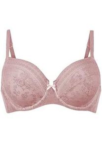 Rosa Faia B&uuml;gel-BH ANITA "B&uuml;gel BH Fleur", Damen, Gr. 85, Cup E, rot (berry), Obermaterial: 85% Polyamid PA. 15% Elasthan EL., BHs B&uuml;gel-BH