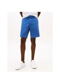 Shorts Tommy Hilfiger "HARLEM SHORT 1985", Herren, Gr. 33, N-Gr, blau, Stoff, Obermaterial: 97% Baumwolle, 3% Elasthan, Basic, relaxed fit kniefrei, Hosen Shorts, in klassischem Design