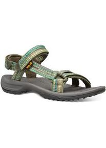 Sandale Teva "W TERRA FI LITE", Damen, Gr. 36, gr&uuml;n (burnt olive), Synthetik, Textil, Schuhe Sandale