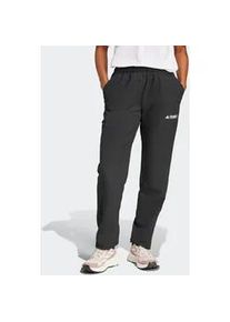 Outdoorhose Adidas TERREX "MULTI LITEFLEX", Damen, Gr. M, N-Gr, schwarz, Obermaterial: 90% Polyester, 10% Elasthan, Hosen Outdoorhose