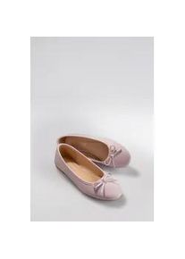 Ballerina ANISTON SHOES, Damen, Gr. 40, rosa (altrose), Lederimitat, Basic, Schuhe Ballerina, Loafer, Slipper, Schlupfschuh - NEUE KOLLEKTION