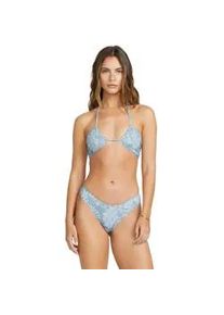 Bade-Shirt Billabong "Trippin Tides", Damen, Gr. S, Cup B, blau (denim), Obermaterial:78% Nylon 22% Elasthan;, Bikini-Oberteile