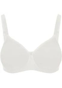 T-Shirt-BH SuSa "Spacer BH mit B&uuml;gel Catania", Damen, Gr. 80, Cup E, beige (ivory), Stoff, Obermaterial: 50% Polyamid PA. 30% Polyester PES. 20% Elasthan EL., BHs T-Shirt-BH