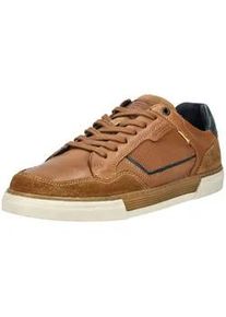Sneaker Camel Active "Camel Active Sneaker Leder", Herren, Gr. 45, braun (cognac), Leder, Schuhe Sneaker