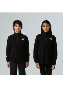 Strickfleece-Pullover The North Face, Kinder, Gr. L (146/152), tnf schwarz, Obermaterial: 100% Polyester, normal, ohne Ausschnitt, Pullover, f&uuml;r Kinder und Jugendliche, feuchtigkeitsabweisendes Material