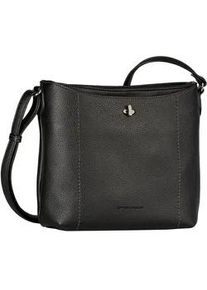 Umh&auml;ngetasche Tom Tailor "Elif", Damen, Gr. B/H/T: 28cm x 24,5cm x 10cm, schwarz, Polyurethan, Taschen Umh&auml;ngetasche, fein genarbtes Lederimitat mit edlem Drehschloss und feinem Logo