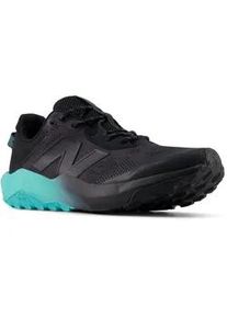 Laufschuh New Balance "DYNASOFT NITREL V6", Herren, Gr. 44, schwarz (schwarz, cyber), Synthetik, Textil, Schuhe Laufschuh, Trailrunning-Schuhe