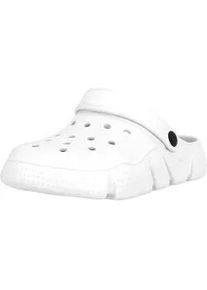 Hausschuh CRUZ "Pastown", Damen, Gr. 37, wei&szlig;, Synthetik, Schuhe Hausschuh, mit klappbarem Riemen