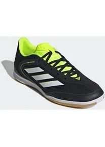 Fu&szlig;ballschuh Adidas PERFORMANCE "COPA COURT CLUB INDOOR", Herren, Gr. 46, wei&szlig; (core schwarz, cloud wei&szlig;, lucid lemon), Synthetik, Textil, Schuhe Fu&szlig;ballschuh, geeignet als Hallenschuhe