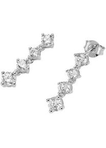 Paar Ohrh&auml;nger Smart Jewel "mit Zirkonia, Silber 925", silber, Ohrringe, Damen, Silber 925 (Sterlingsilber)