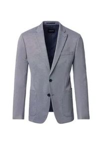Sakko Venti "Venti Sakko uni", Herren, Gr. 50, blau (132 blau), 50% Polyester, 24% Polyamid, 22% Viskose, 4% Elasthan, Sakkos Sakko
