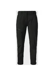 Sch&ouml;ffel Outdoorhose SCH&Ouml;FFEL "Hiking Pants Style Cascata WMS", Damen, Gr. 44, Normalgr&ouml;&szlig;en, schwarz (9990, schwarz), Oberstoff: 92% Polyester, 8% Elasthan, Hosen Outdoorhose
