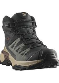 Outdoorschuh Salomon "X ULTRA 360 MID GORE-TEX", Herren, Gr. 47, phantom, desert tan, rum raisin, Synthetik, Textil, Schuhe Outdoorschuh, wasserdicht