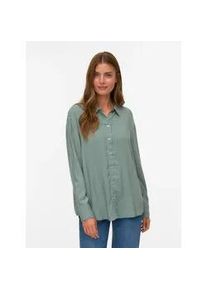 V&eacute;ro Moda Langarmbluse VERO MODA "VMALICE LS SHIRT WVN GA NOOS", Damen, Gr. S (36), wei&szlig; (laurel wreath stripes:selma hellwei&szlig;), Web, Obermaterial: 100% Viskose, gestreift, normal, Manschette, Blusen