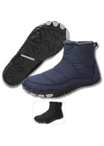 Barfu&szlig;schuh DOTALES "Warmstep Barfu&szlig;schuhe Winterstiefel Damen & Herren &ndash; Exklusiv &", Herren, Gr. 38, Normalschaft, blau, Polyester, Textil, Schuhe Barfu&szlig;schuh, Minimalschuhe
