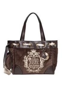 Tragetasche Juicy Couture "DAYDREAMER FAIRY L.D. HANDLE BAG.. Damen", Damen, Gr. onesize, java, Polyester, Polyurethan, Taschen, Tragetasche Damen, Shopper, Einkaufstasche, Fashion, Lifestyle, Sale