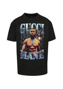 T-Shirt Merchcode "Merchcode Gucci Mane Drip Tee Oversize Tee", Damen, Gr. S, schwarz, 100% Baumwolle, bedruckt, normal, Rundhals, Shirts T-Shirt