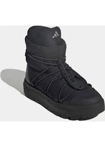 Sneaker Adidas SPORTSWEAR "Adidas X MOON BOOT ACE MID", Damen, Gr. 39, core schwarz, core schwarz, matte silber, Synthetik, Textil, Schuhe Sneaker