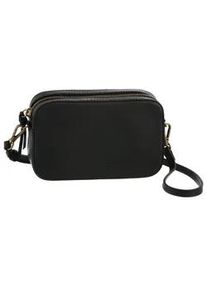 Marc O'Polo Umh&auml;ngetasche "LIANA", Damen, Gr. B/H/T: 18cm x 11cm x 5,5cm, schwarz, Glattleder, MARC O'POLO ACCESSORIES, unifarben, Taschen Umh&auml;ngetasche, Kleine Schultertasche, Abendtasche, verstellbarer Leder-Schultergurt