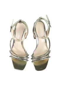 High-Heel-Pumps Buffalo "Buffalo CHARLOTTE SHINE", Damen, Gr. 40, lila, blau, Polyurethan, unifarben, Schuhe