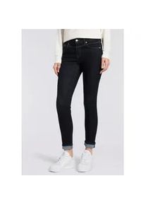 Slim-fit-Jeans MAC "RICH SLIM", Damen, Gr. 42, L&auml;nge 30, fashion rinsed, Denim/Jeans, Obermaterial: 71% Baumwolle, 16% Polyester, 11% Lyocell, 2% Elasthan, unifarben, slim fit lang, Jeans Slim-fit-Jeans, mit Stretch