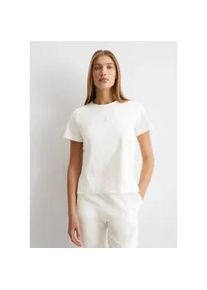 Marc O'Polo Pyjamaoberteil MARC O'POLO "Lounge T-Shirt", Damen, Gr. S, wei&szlig;, Obermaterial: 100% Baumwolle, h&uuml;ftlang, Rundhals, Shirts, Kurzarm, Rundhalsausschnitt, schwere Jersey-Qualit&auml;t