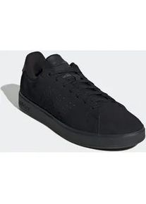 Sneaker Adidas SPORTSWEAR "ADVANTAGE 2.0", Herren, Gr. 41, schwarz (core schwarz, glow blau, carbon), Leder, Synthetik, Schuhe Sneaker
