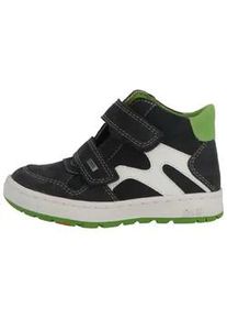 Sneaker Lurchi "Dolto TEX", Damen, Gr. 25, schwarz-wei&szlig; (schwarz, wei&szlig;, gr&uuml;n), Veloursleder, Schuhe Sneaker, Klettboots mit TEX, Gr&ouml;&szlig;enschablone zum Download