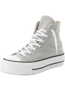 Sneaker Converse "CHUCK TAYLOR ALL STAR LIFT PLATFORM", Herren, Gr. 38, wei&szlig; (grau area, wei&szlig;, schwarz), Textil, Schuhe Sneaker