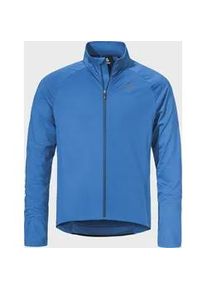 Sch&ouml;ffel Strickpullover SCH&Ouml;FFEL "Longsleeve Style Kubena MNS", Herren, Gr. 54, blau (8475, blau), Oberstoff: 89% Polyester, 11% Elasthan, Rundhals, Pullover Strickpullover