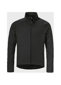 Sch&ouml;ffel Strickpullover SCH&Ouml;FFEL "Longsleeve Style Kubena MNS", Herren, Gr. 52, schwarz (9990, schwarz), Oberstoff: 89% Polyester, 11% Elasthan, Rundhals, Pullover Strickpullover