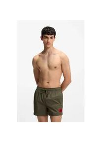 Badeshorts HUGO UNDERWEAR "DOMINICA", Herren, Gr. XXL (56), N-Gr, gr&uuml;n, Web, Obermaterial: 100% Polyacryl, Badehosen Badeshorts