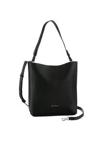 Marc O'Polo Umh&auml;ngetasche "Brinja", Damen, Gr. B/H/T: 33cm x 33cm x 12cm, schwarz, Leder, MARC O'POLO ACCESSORIES, Taschen Umh&auml;ngetasche, Damen Schultertasche, Henkeltasche, Handtasche mit Crossbody Gurt