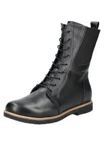 Schn&uuml;rstiefel Andrea Conti "Andrea Conti Stiefel Leder", Damen, Gr. 36, schwarz (schwarz, schwarz), Leder, Schuhe Schn&uuml;rstiefel