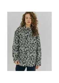 Blusentop NORR "NORR Shirt Lelo", Damen, Gr. 36, leo print, Obermaterial: 100% Polyester, Blusen Blusentop