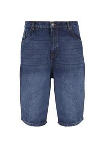 Shorts Urban Classics "Urban Classics Herren 90's Heavy Denim Shorts", Herren, Gr. 40, Normalgr&ouml;&szlig;en, new dunkelblau washed, 100% Baumwolle, unifarben, loose fit, Hosen Shorts