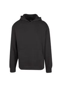 Kapuzenpullover Urban Classics "Urban Classics Basic Essential Hoody", Herren, Gr. M, schwarz, 50% Baumwolle, 50% Polyester, unifarben, normal, ohne Ausschnitt, Pullover Kapuzenpullover