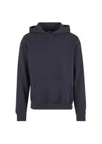 Kapuzenpullover Urban Classics "Urban Classics Basic Essential Hoody", Herren, Gr. M, navy, 50% Baumwolle, 50% Polyester, unifarben, normal, ohne Ausschnitt, Pullover Kapuzenpullover
