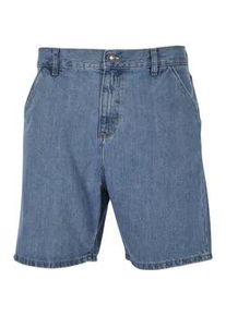 Shorts Urban Classics "Urban Classics Herren Denim Bermuda Shorts", Herren, Gr. 34, Normalgr&ouml;&szlig;en, light blau washed, 100% Baumwolle, unifarben, relaxed fit, Hosen Shorts