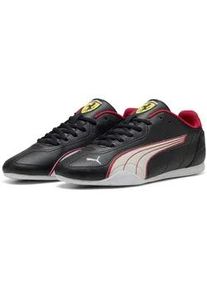 Sneaker Puma "Scuderia Ferrari Catch Sneakers Erwachsene", Herren, Gr. 44,5, schwarz, wei&szlig;, Obermaterial: Synthetik; Futter: Textil; Innensohle: Textil; Laufsohle: Gummi, Schuhe Sneaker