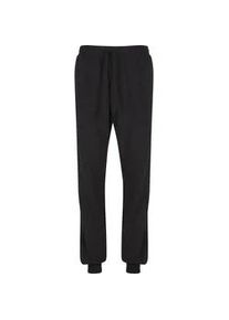 Stoffhose Urban Classics "Urban Classics Light Terry Basic Sweatpants", Damen, Gr. L, US-Gr&ouml;&szlig;en, schwarz, 95% Baumwolle, 5% Elasthan, unifarben, loose fit, Hosen Stoffhose